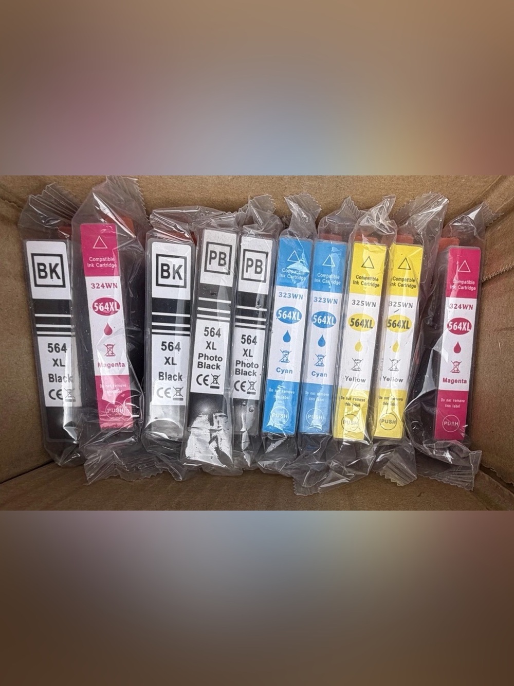 8PK 564XL Ink for HP PhotoSmart 6510 6520 5510 5515 5520 6515 6525 B209 B210